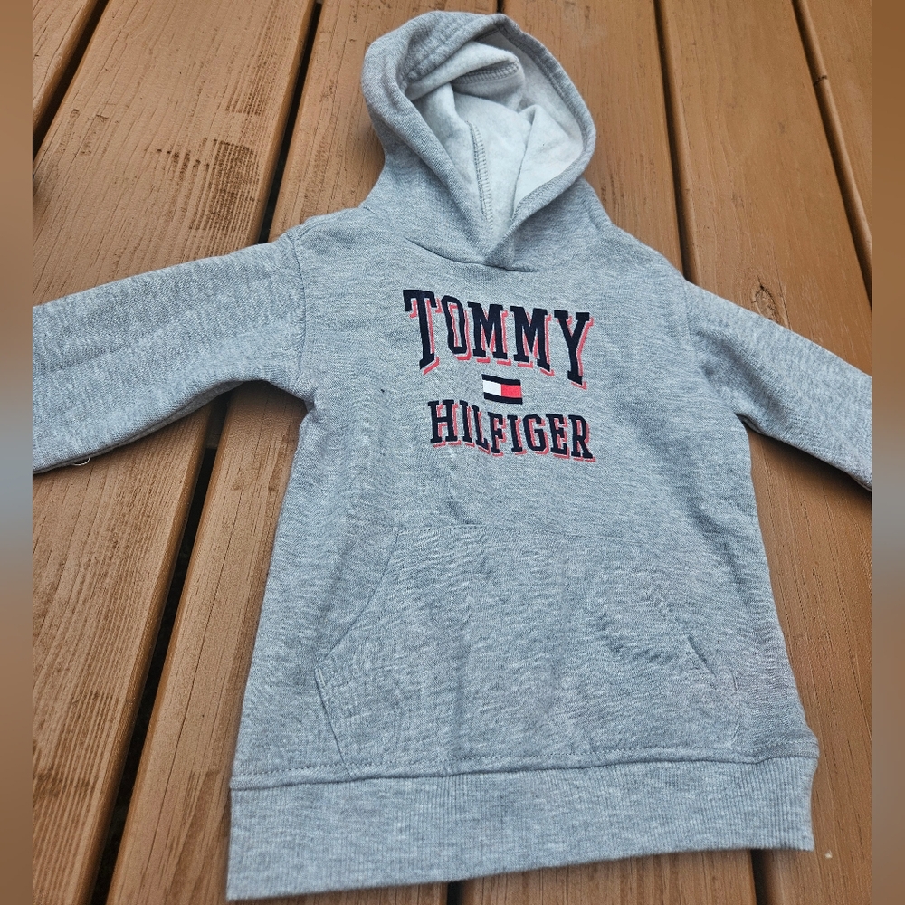 Tommy Hilfiger Gray Kids Hoodie